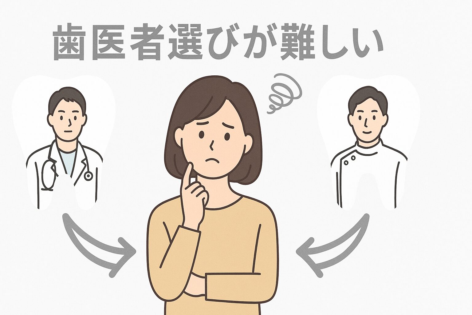 歯医者選択の難しさ