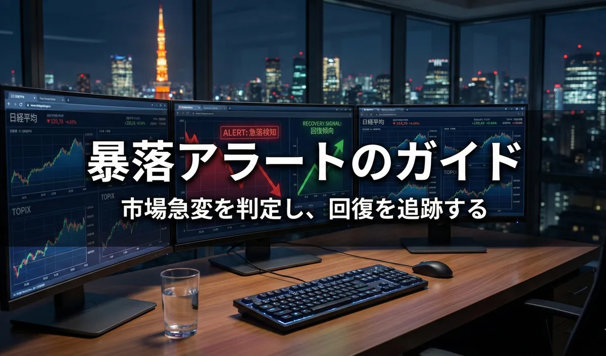 暴落アラートガイド